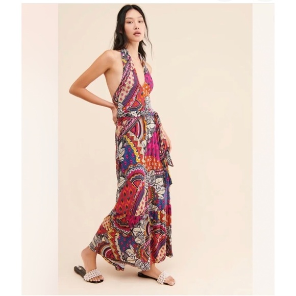 Maeve Anthropologie Cynthia Halter Dress - Size M - Picture 1 of 8